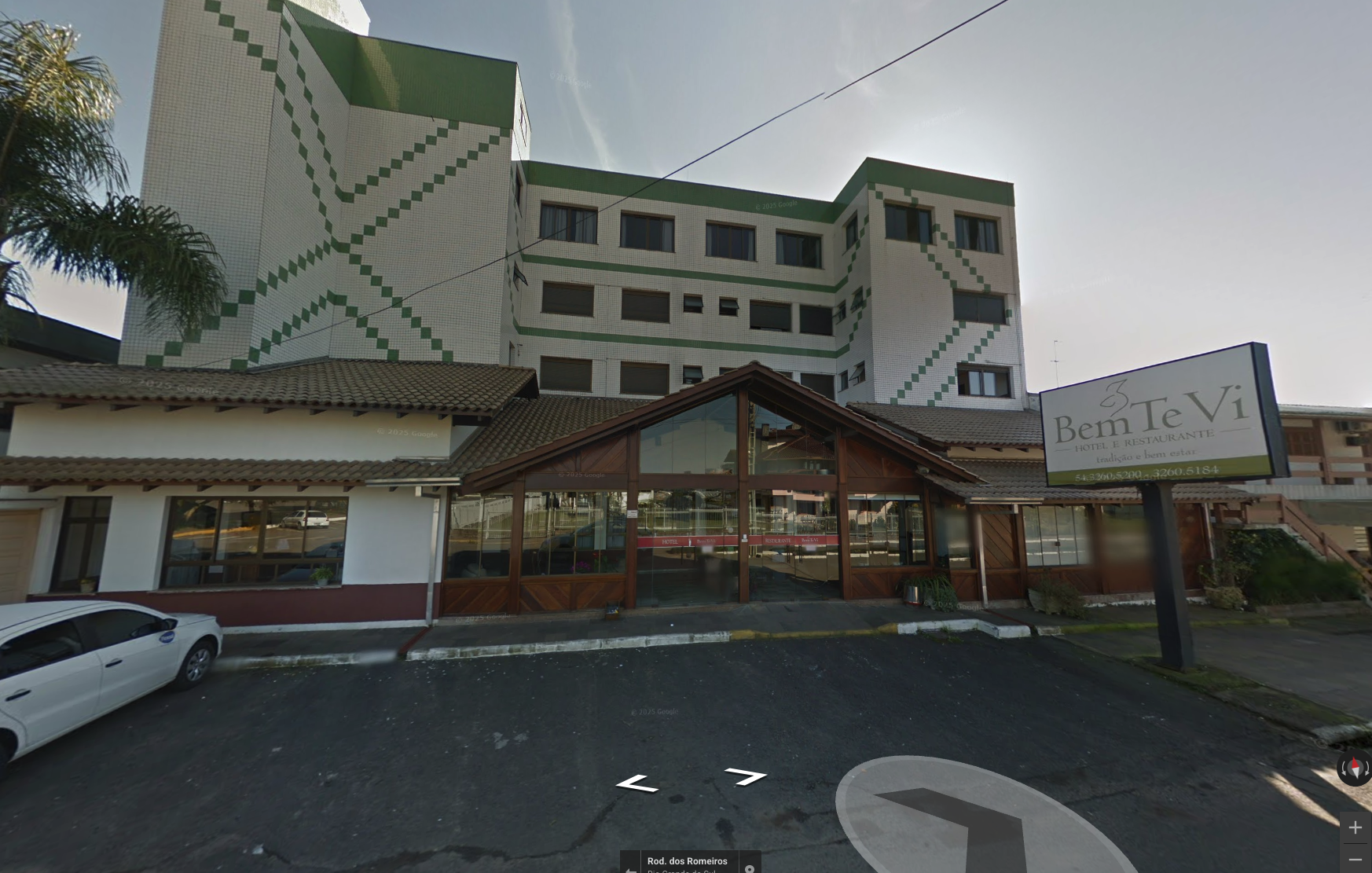Fachada do Hotel Bem-Te-Vi em Farroupilha